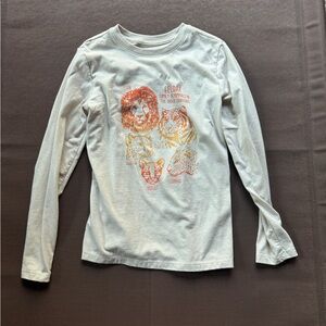 Lion long sleeve tshirt youth medium 8-10